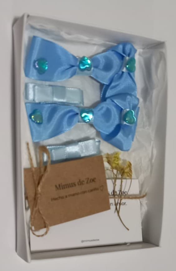 Lazo Azul Corazón